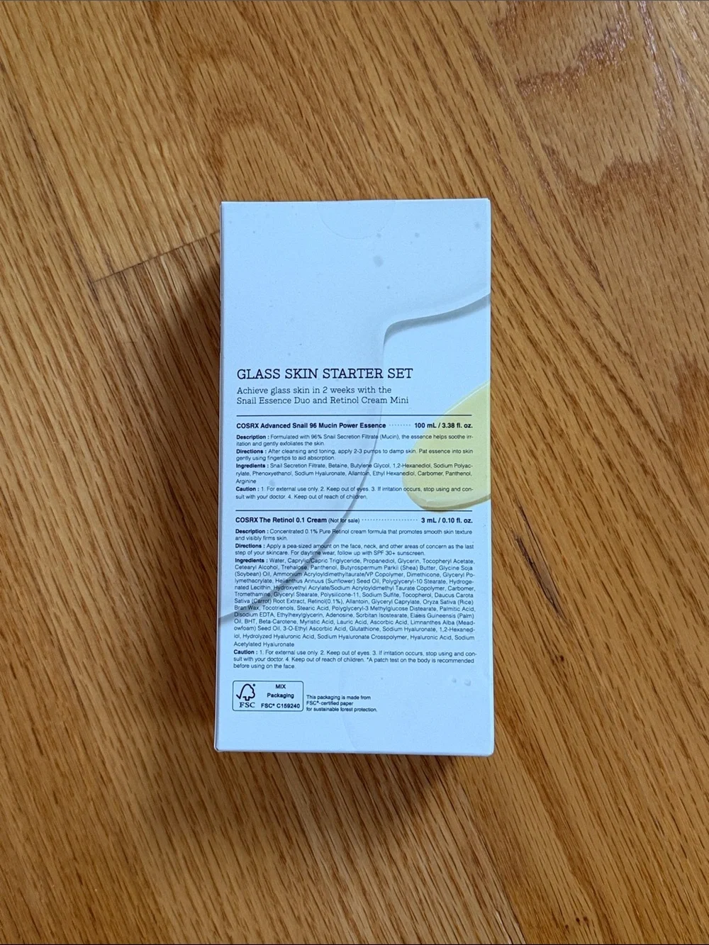 COSRX Glass Skin Starter Set - NEW